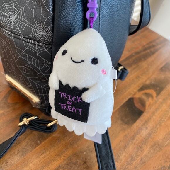 Betsey Johnson Halloween Vampire Cat Kitsch Mini Backpack - Picture 7 of 11